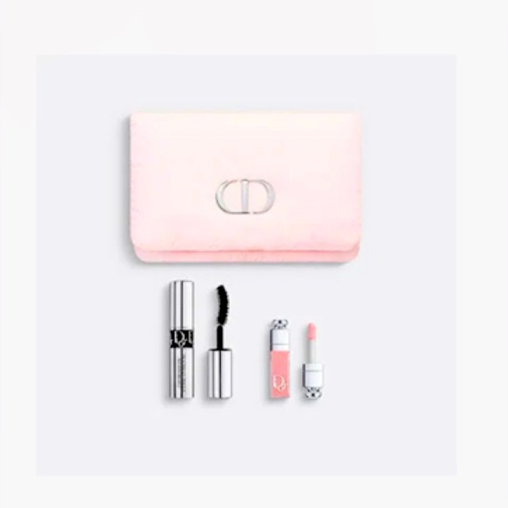 Dior beauty pink pouch